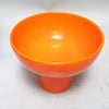 Coupe en céramique orange Vetrochina Italie Années 60 Coupe en céramique orange Vetrochina Italie Années 60
