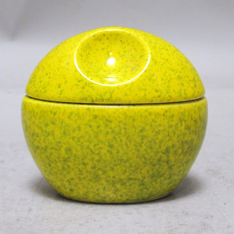 Boite Jaune moucheté Sele Arte Années 60