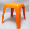 Paire de tabourets Small orange Castiglioni Gaviraghi Lanza Valenti Paire de tabourets Small orange Castiglioni Gaviraghi Lanza Valenti