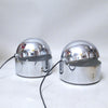 Paire de lampes Baronet chromées Radaelli Lamperti Années 70 Paire de lampes Baronet chromées Radaelli Lamperti Années 70