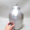 Seau à glace Poire en aluminium Années 70 Seau à glace Poire en aluminium Années 70