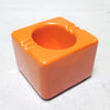 Cendrier cube ocre Enzo Bioli Il Picchio Années 60 Cendrier cube ocre Enzo Bioli Il Picchio Années 60