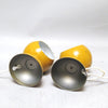 Paire de lampe boule ocre Reggiani Années 60 Paire de lampe boule ocre Reggiani Années 60
