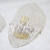 Paire d'appliques Corteccia Toni Zuccheri Venini Murano circa 1960 Paire d'appliques Corteccia Toni Zuccheri Venini Murano circa 1960