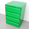 Commode modulable en ABS vert Simon Fussell Interstore Commode modulable en ABS vert Simon Fussell Interstore