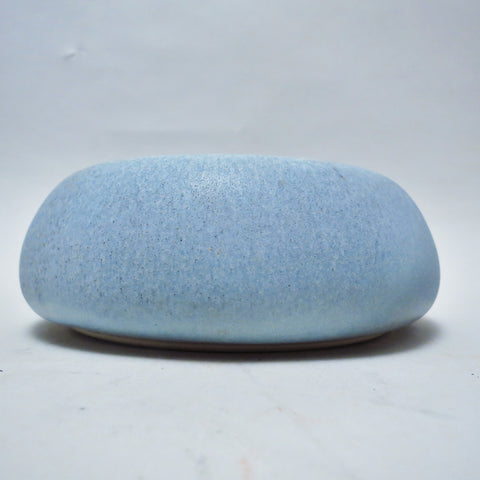 Reservé JLD Cendrier en céramique bleue Franco Bucci Laboratorio Pesaro 1960s