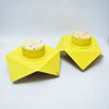 Reservé AC Paire d'appliques scandinave jaune Bito Années 70 Reservé AC Paire d'appliques scandinave jaune Bito Années 70
