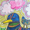 Canard Coloriage hippy 1967 Canard Coloriage hippy 1967