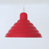 Suspension rouge Années 70/80 Suspension rouge Années 70/80