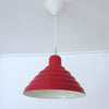 Suspension rouge Années 70/80 Suspension rouge Années 70/80