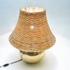 Grande lampe boule en laiton Belgachrome Années 70 Grande lampe boule en laiton Belgachrome Années 70