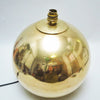 Grande lampe boule en laiton Belgachrome Années 70 Grande lampe boule en laiton Belgachrome Années 70