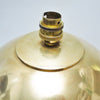 Grande lampe boule en laiton Belgachrome Années 70 Grande lampe boule en laiton Belgachrome Années 70