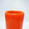 Vase rouleau 0040 orange en céramique Pino Spagnolo Sicart Vase rouleau 0040 orange en céramique Pino Spagnolo Sicart