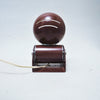 Lampe boule marron Enrico Tronconi Années 60 Lampe boule marron Enrico Tronconi Années 60