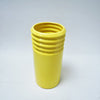 Vase rouleau jaune Enzo Bioli Il Picchio 1960 Vase rouleau jaune Enzo Bioli Il Picchio 1960