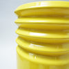 Vase rouleau jaune Enzo Bioli Il Picchio 1960 Vase rouleau jaune Enzo Bioli Il Picchio 1960