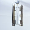 Suspension verre et chrome Veca Années 70 Suspension verre et chrome Veca Années 70
