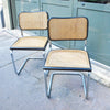 Paire de chaises modernistes cannées Breuer Paire de chaises modernistes cannées Breuer