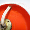 Lampe en céramique orange  Gabbianelli Lampe en céramique orange  Gabbianelli