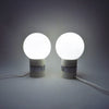 Paire de lampes boule années 70 Paire de lampes boule années 70