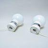 Paire de lampes boule années 70 Paire de lampes boule années 70