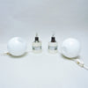 Paire de lampes boule années 70 Paire de lampes boule années 70