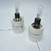 Paire de lampes boule années 70 Paire de lampes boule années 70