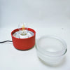 Lampe Bulbone rouge Barbieri Marianelli Tronconi Lampe Bulbone rouge Barbieri Marianelli Tronconi
