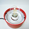 Lampe Bulbone rouge Barbieri Marianelli Tronconi Lampe Bulbone rouge Barbieri Marianelli Tronconi