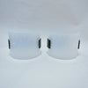 Paire d'appliques plexiglas Guzzzini Années 70 Paire d'appliques plexiglas Guzzzini Années 70