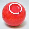 Vase boule en ceramique rouge moucheté Parravicini Vase boule en ceramique rouge moucheté Parravicini