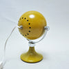 Lampe Boule jaune ocre Années 70 Lampe Boule jaune ocre Années 70