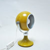 Lampe Boule jaune ocre Années 70 Lampe Boule jaune ocre Années 70