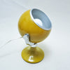 Lampe Boule jaune ocre Années 70 Lampe Boule jaune ocre Années 70