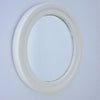 Miroir rond en plastique blanc Cattaneo 1970 Miroir rond en plastique blanc Cattaneo 1970