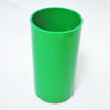 Vase en plastique ABS vert Crayonne Années 70 Vase en plastique ABS vert Crayonne Années 70