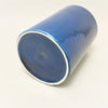 Vase rouleau en céramique bleu Italie Années 70 Vase rouleau en céramique bleu Italie Années 70