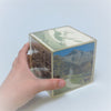 Cadre Cube en plexiglas Gignoux Bac Design 1970 Cadre Cube en plexiglas Gignoux Bac Design 1970