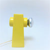 Lampe en céramique jaune Années 70 Lampe en céramique jaune Années 70