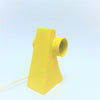Lampe en céramique jaune Années 70 Lampe en céramique jaune Années 70