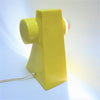 Lampe en céramique jaune Années 70 Lampe en céramique jaune Années 70