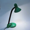 Lampe de bureau verte Stilplast Années 80 Lampe de bureau verte Stilplast Années 80