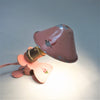 Petite lampe à pince rose Années 70 Petite lampe à pince rose Années 70