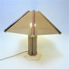 Grande Lampe brutaliste hexagonale Années 70 Grande Lampe brutaliste hexagonale Années 70