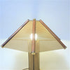 Grande Lampe brutaliste hexagonale Années 70 Grande Lampe brutaliste hexagonale Années 70