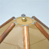 Grande Lampe brutaliste hexagonale Années 70 Grande Lampe brutaliste hexagonale Années 70