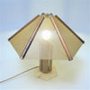 Grande Lampe brutaliste hexagonale Années 70 Grande Lampe brutaliste hexagonale Années 70