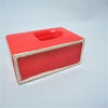 Petit vase Geometrique rouge Années 60 Petit vase Geometrique rouge Années 60