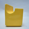 Petit vase Geometrique jaune Années 60 Petit vase Geometrique jaune Années 60
